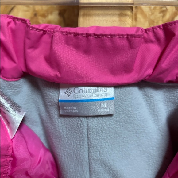Columbia Kids Pink Snow Pants - Picture 2 of 6